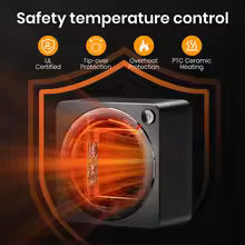 GAIATOP Space Heater, 500W Heaters